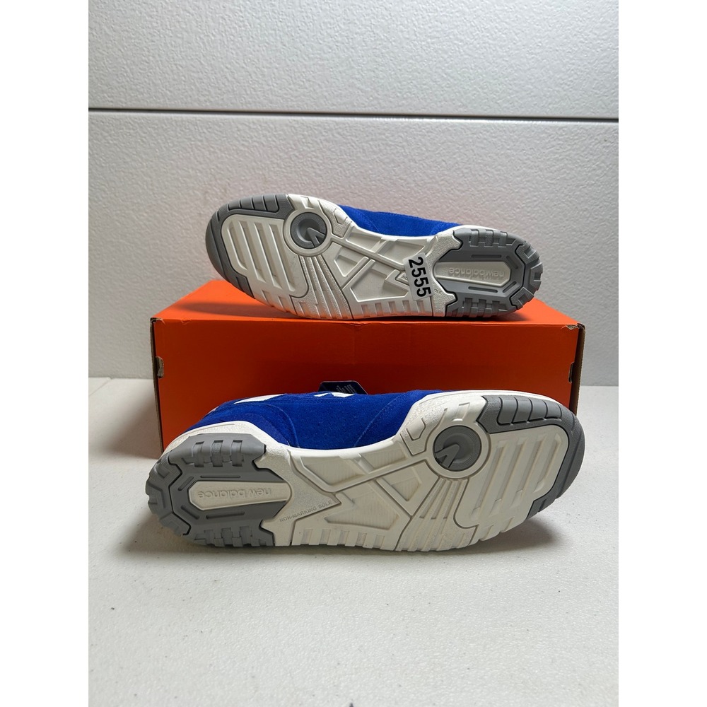 New Balance 550 Mens Team Royal Blue White Suede 10.5m #2555 - Picture 3 of 6
